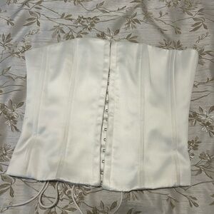 White Corset Top